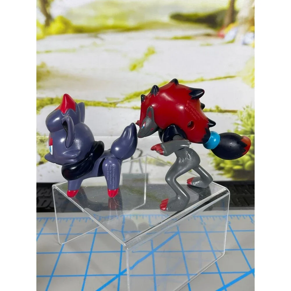Pokemon Nintendo McDonald's Lot Zorua and Zoroark Figure Figurine 2011